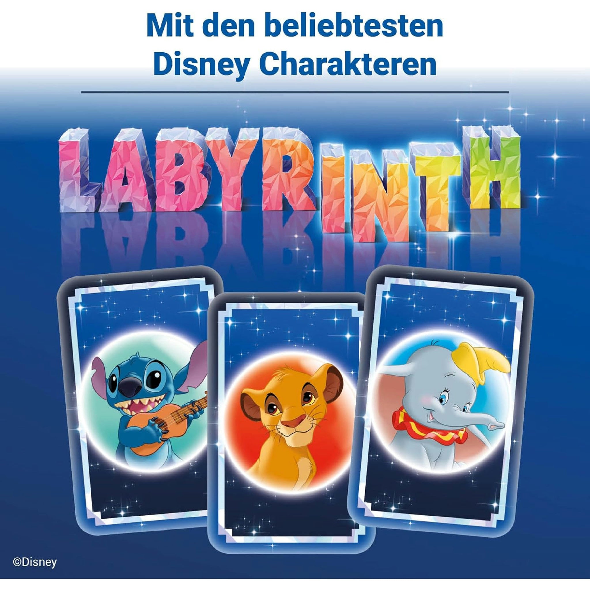 Ravensburger 27460 Labyrinth-Der Familienspiel-Klassiker für 2-4 Spieler ab 7 Jahren mit den bekanntesten Disney Charakteren Hauptansicht
