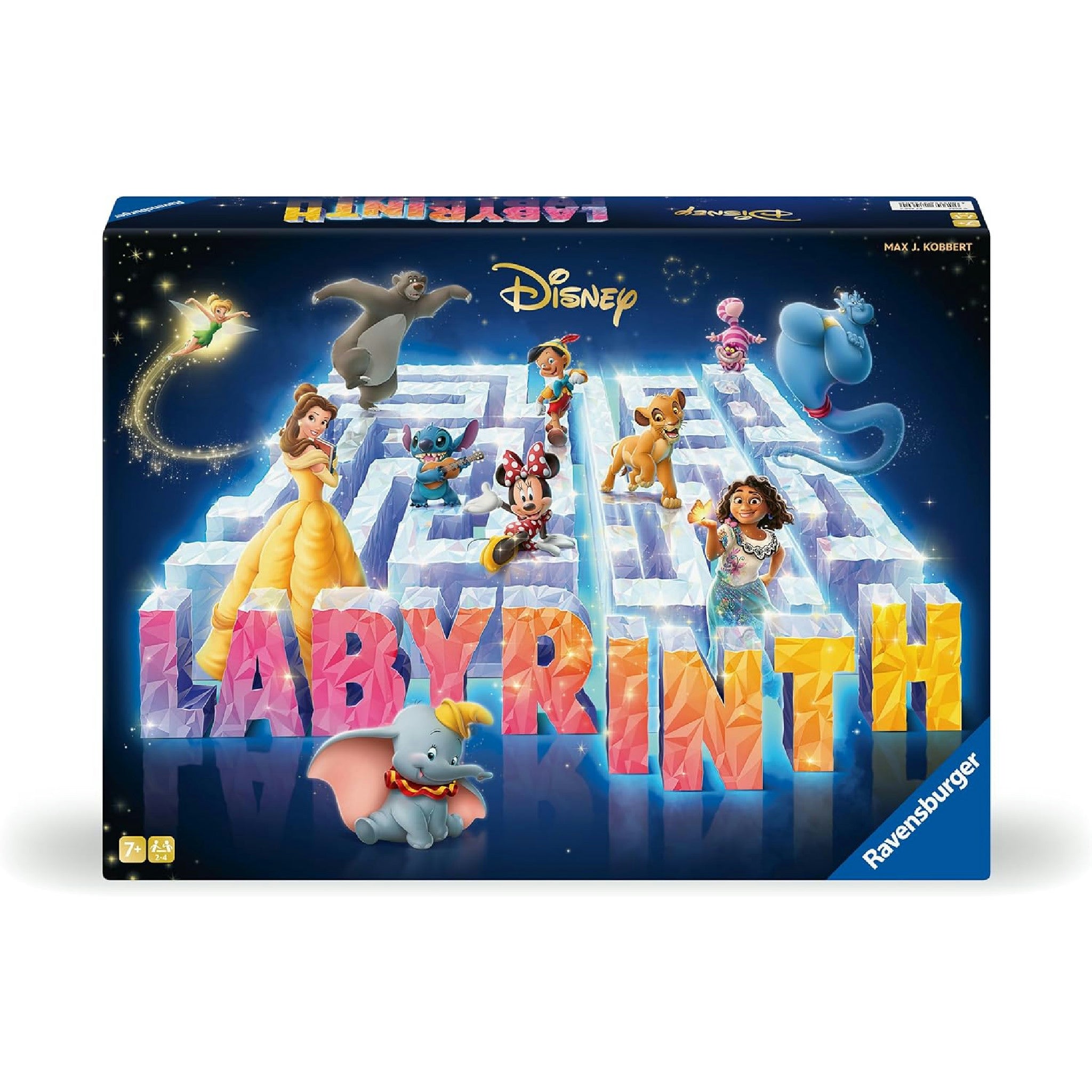 Ravensburger 27460 Labyrinth-Der Familienspiel-Klassiker für 2-4 Spieler ab 7 Jahren mit den bekanntesten Disney Charakteren Hauptansicht