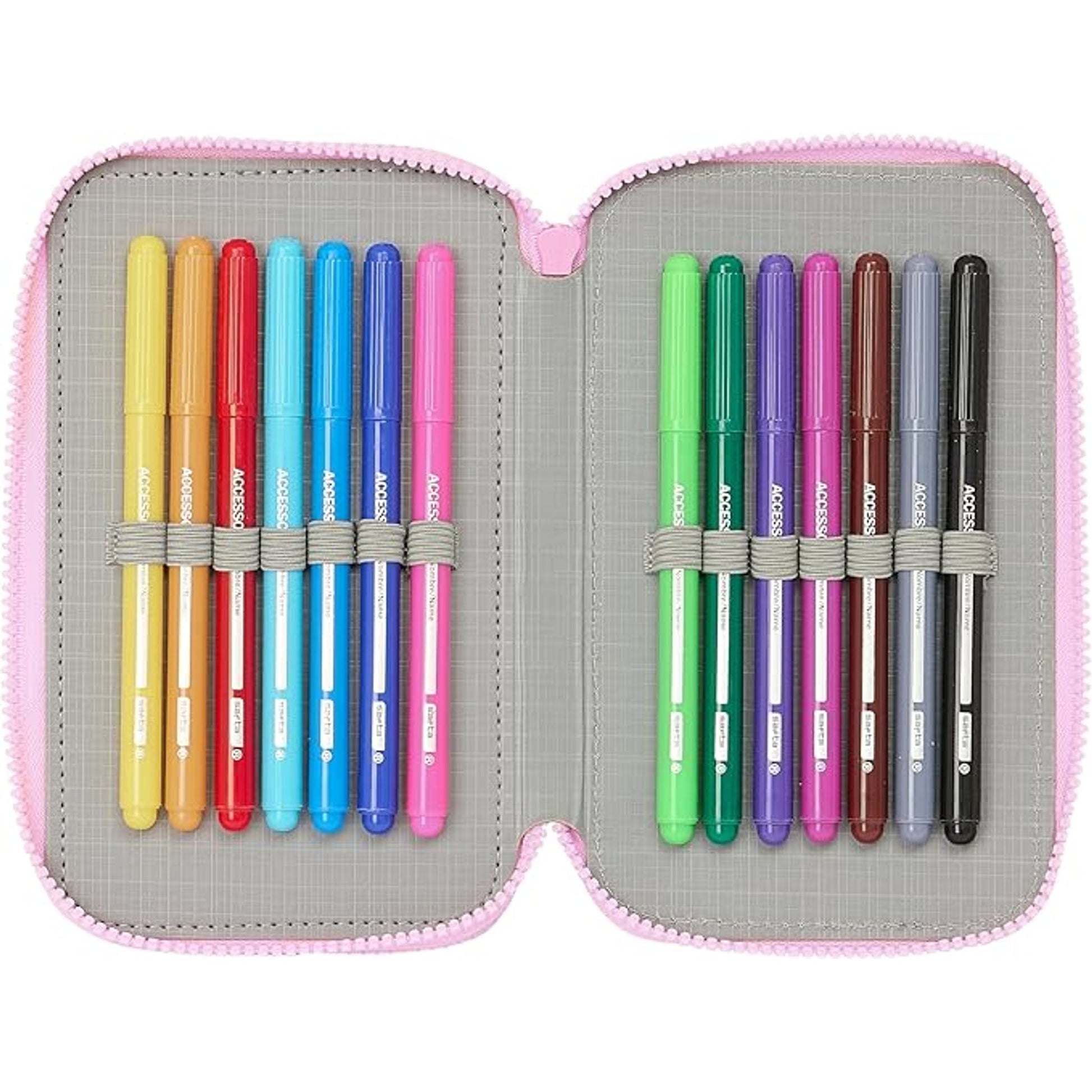 SAFTA S.A Federmäppchen in Rosa, 19,5×12,5×5,5 cm – Produktbild 6