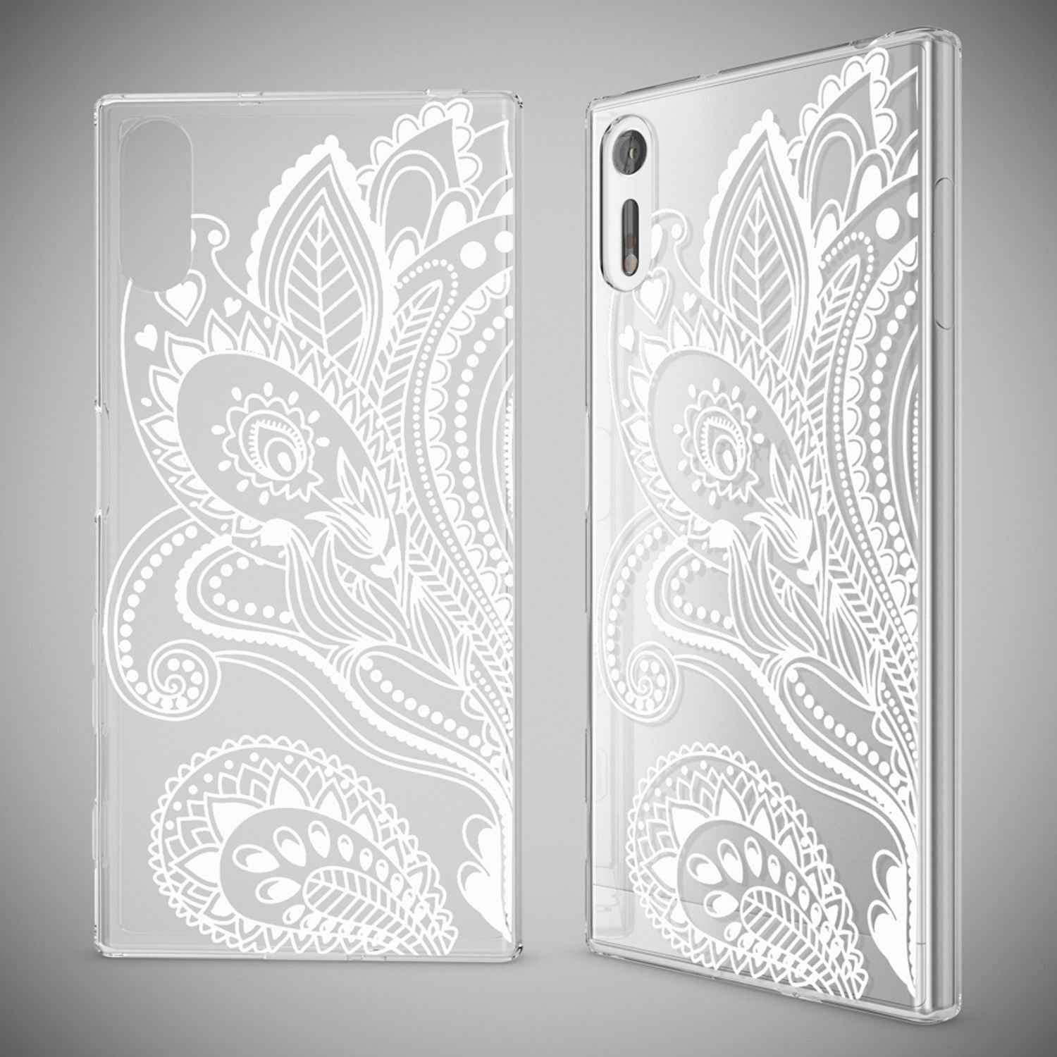 Sony Xperia XZ Handy Hülle von NALIA, Silikon TPU Motiv Case Cover Bumper Dünn