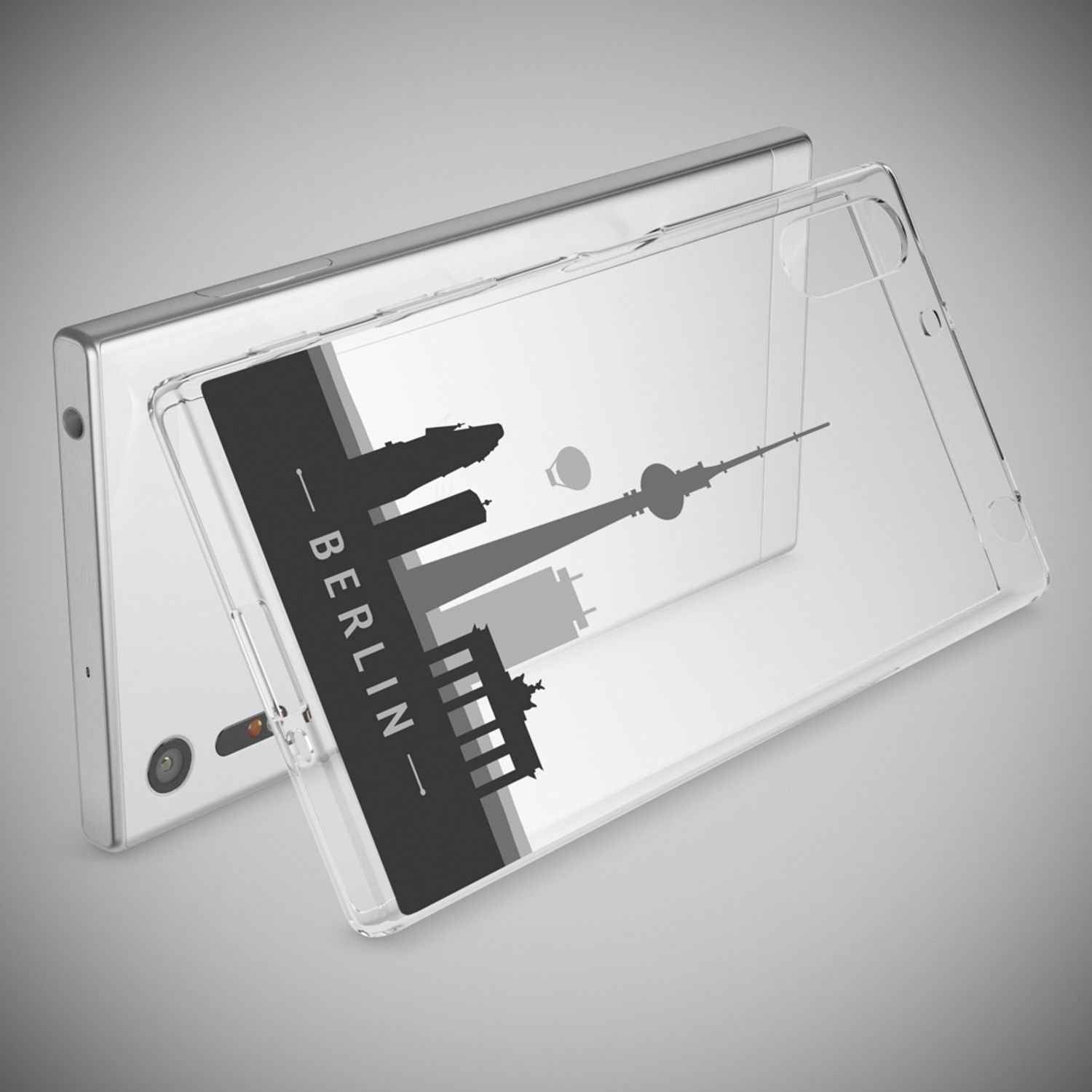 Sony Xperia XZ Handy Hülle von NALIA, Silikon TPU Motiv Case Cover Bumper Dünn