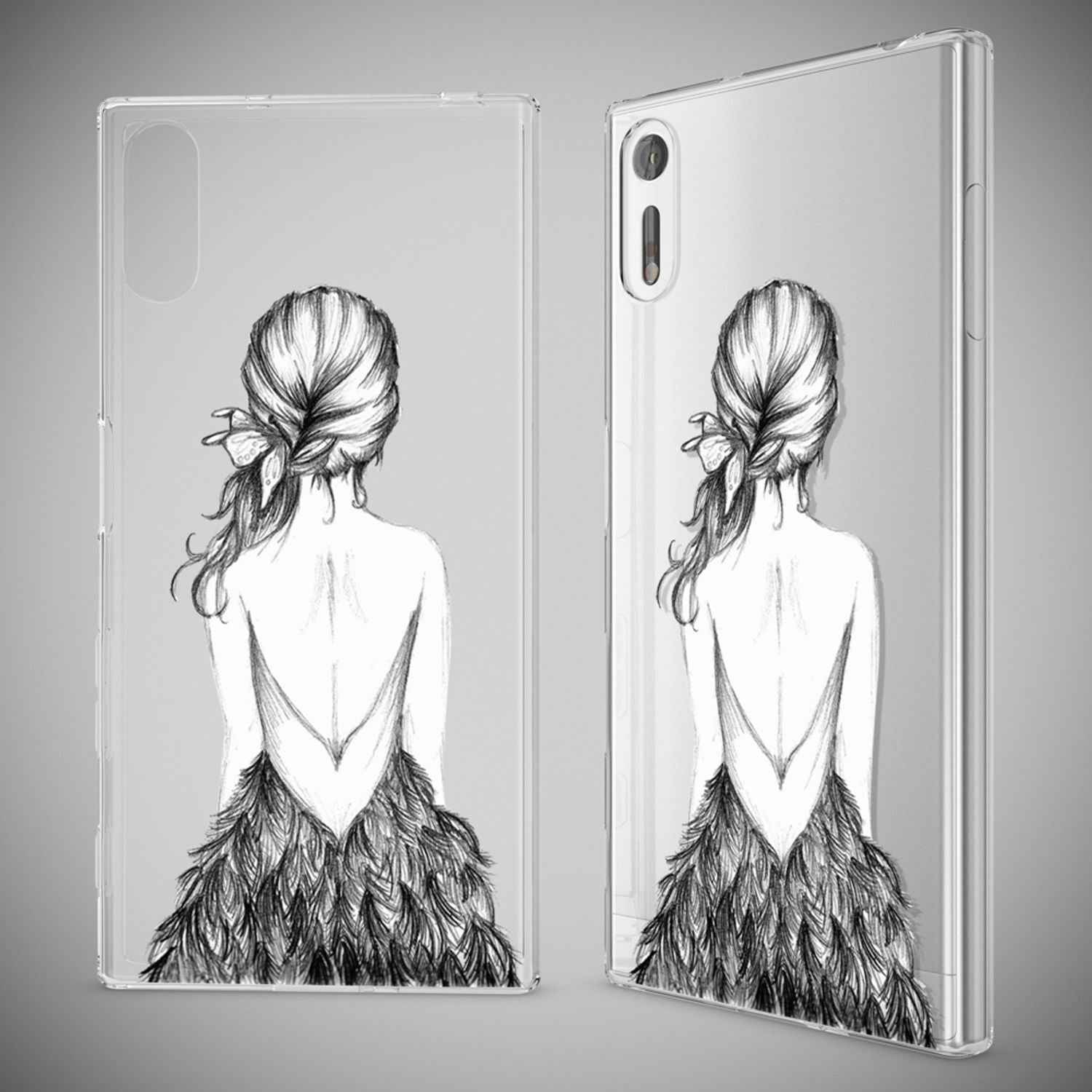 Sony Xperia XZ Handy Hülle von NALIA, Silikon TPU Motiv Case Cover Bumper Dünn