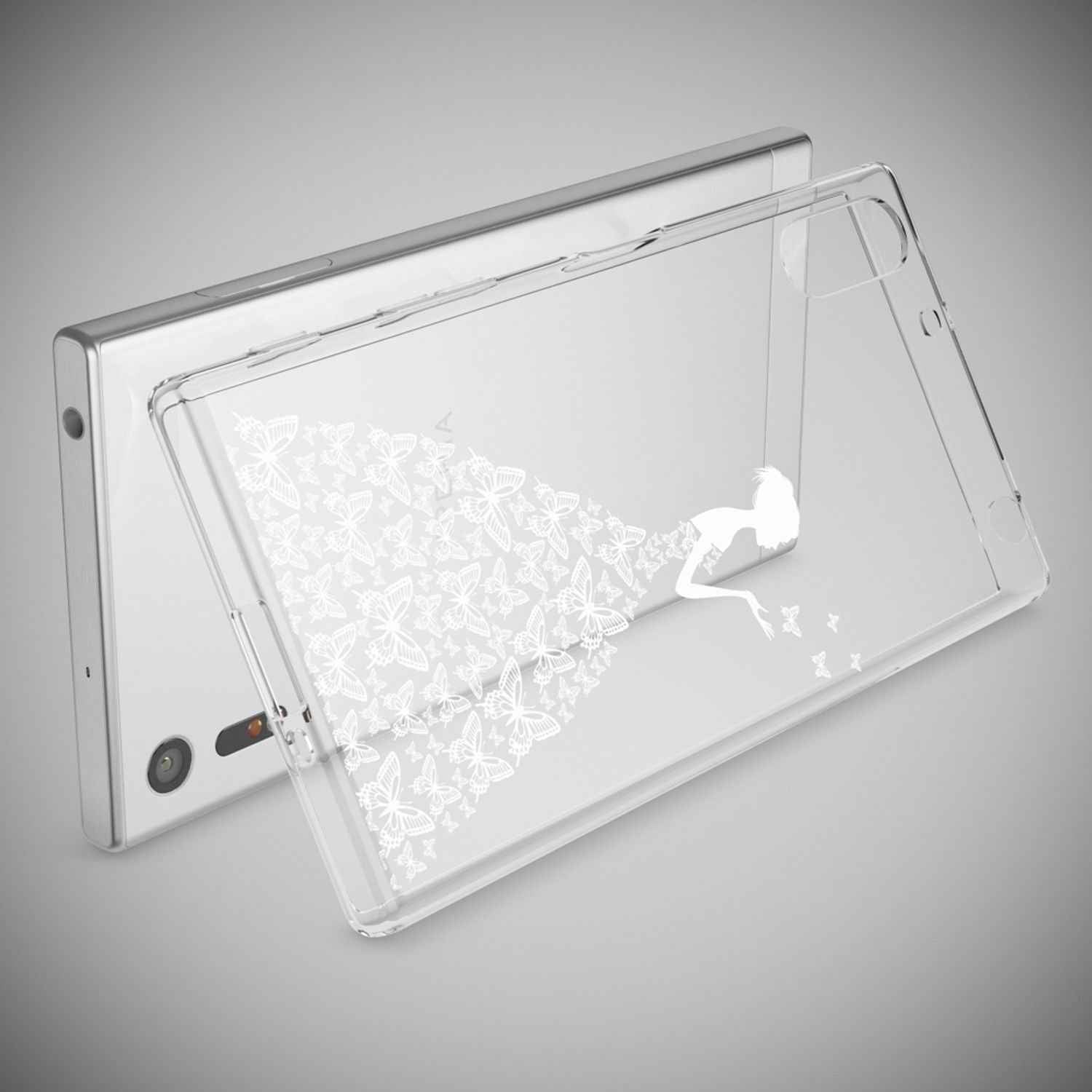 Sony Xperia XZ Handy Hülle von NALIA, Silikon TPU Motiv Case Cover Bumper Dünn