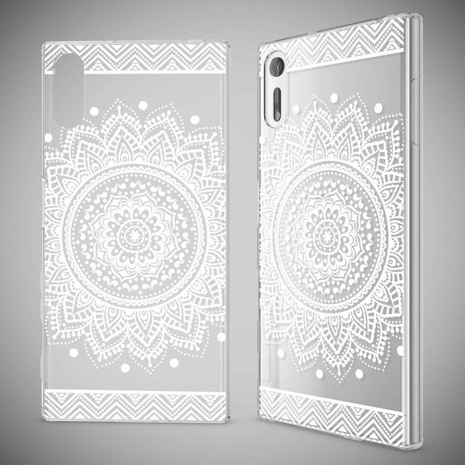Sony Xperia XZ Handy Hülle von NALIA, Silikon TPU Motiv Case Cover Bumper Dünn