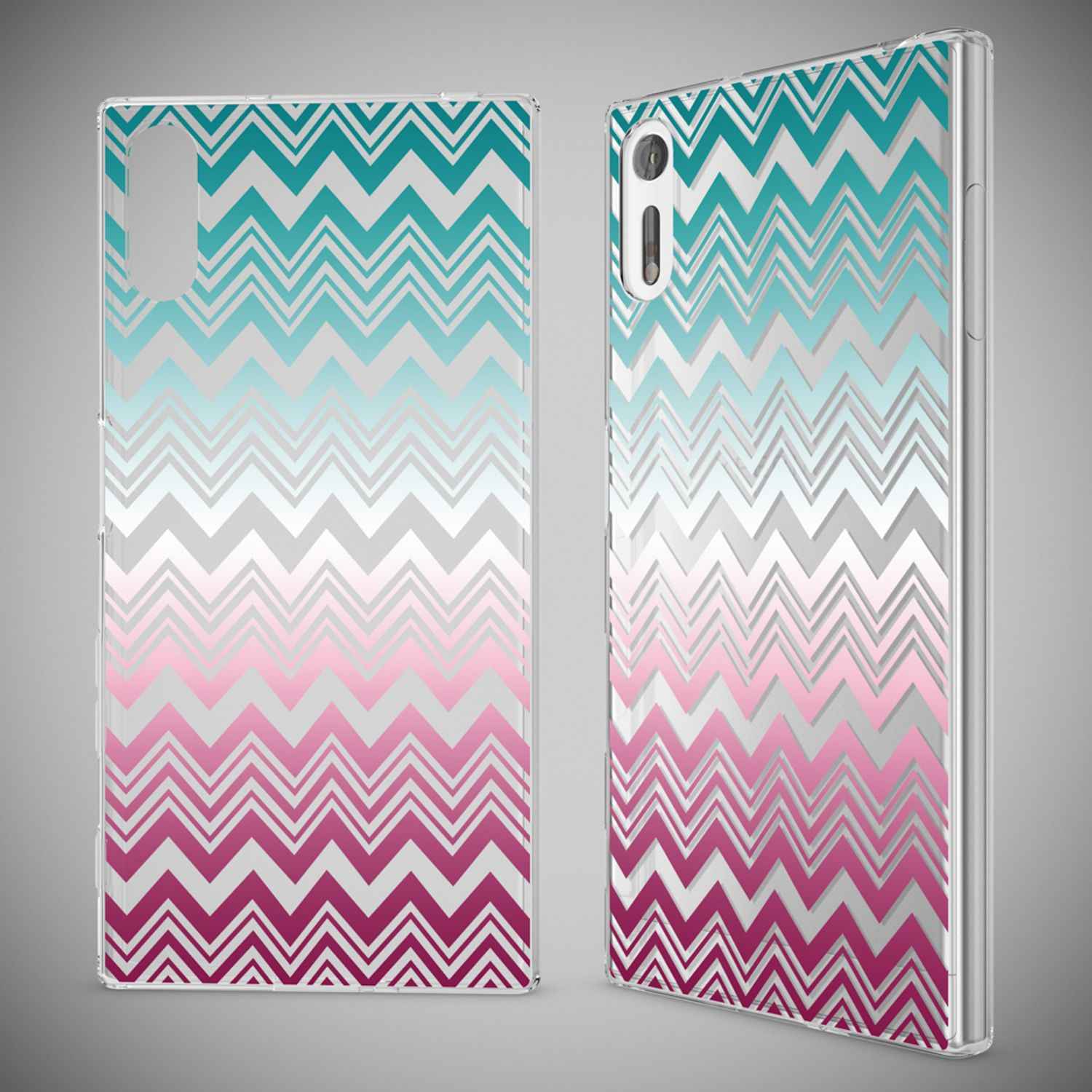 Sony Xperia XZ Handy Hülle von NALIA, Silikon TPU Motiv Case Cover Bumper Dünn