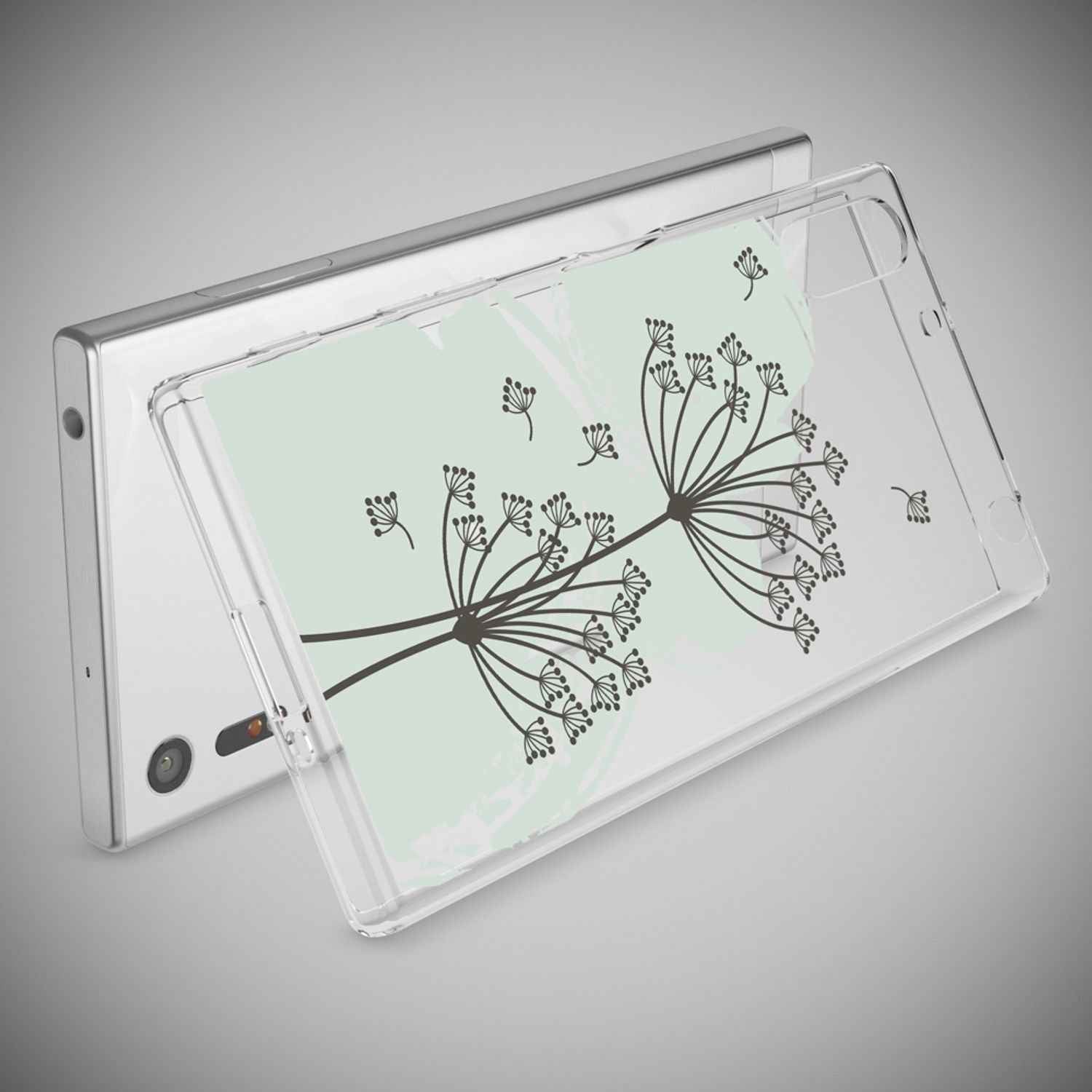 Sony Xperia XZ Handy Hülle von NALIA, Silikon TPU Motiv Case Cover Bumper Dünn