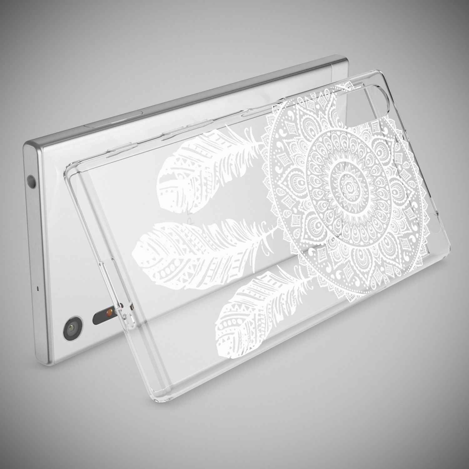 Sony Xperia XZ Handy Hülle von NALIA, Silikon TPU Motiv Case Cover Bumper Dünn