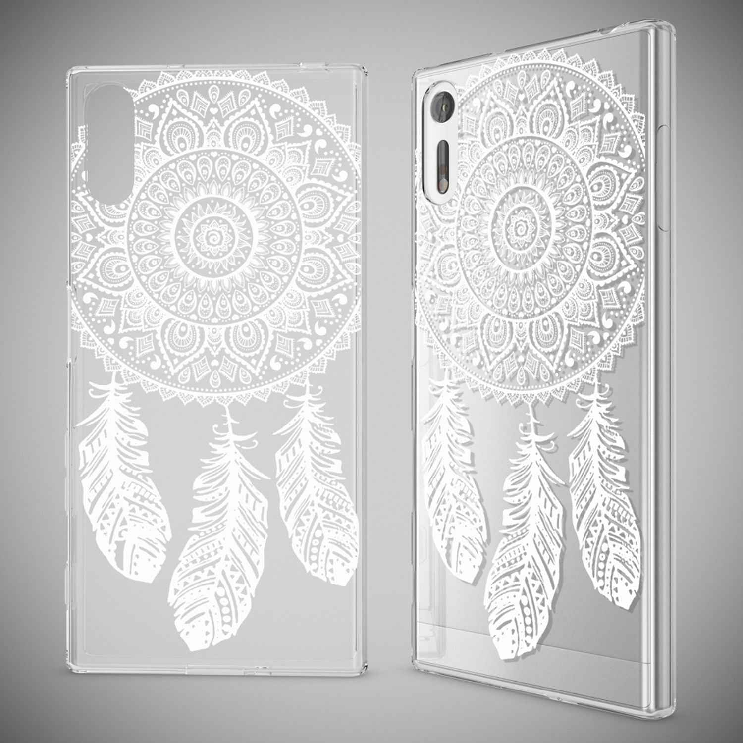 Sony Xperia XZ Handy Hülle von NALIA, Silikon TPU Motiv Case Cover Bumper Dünn