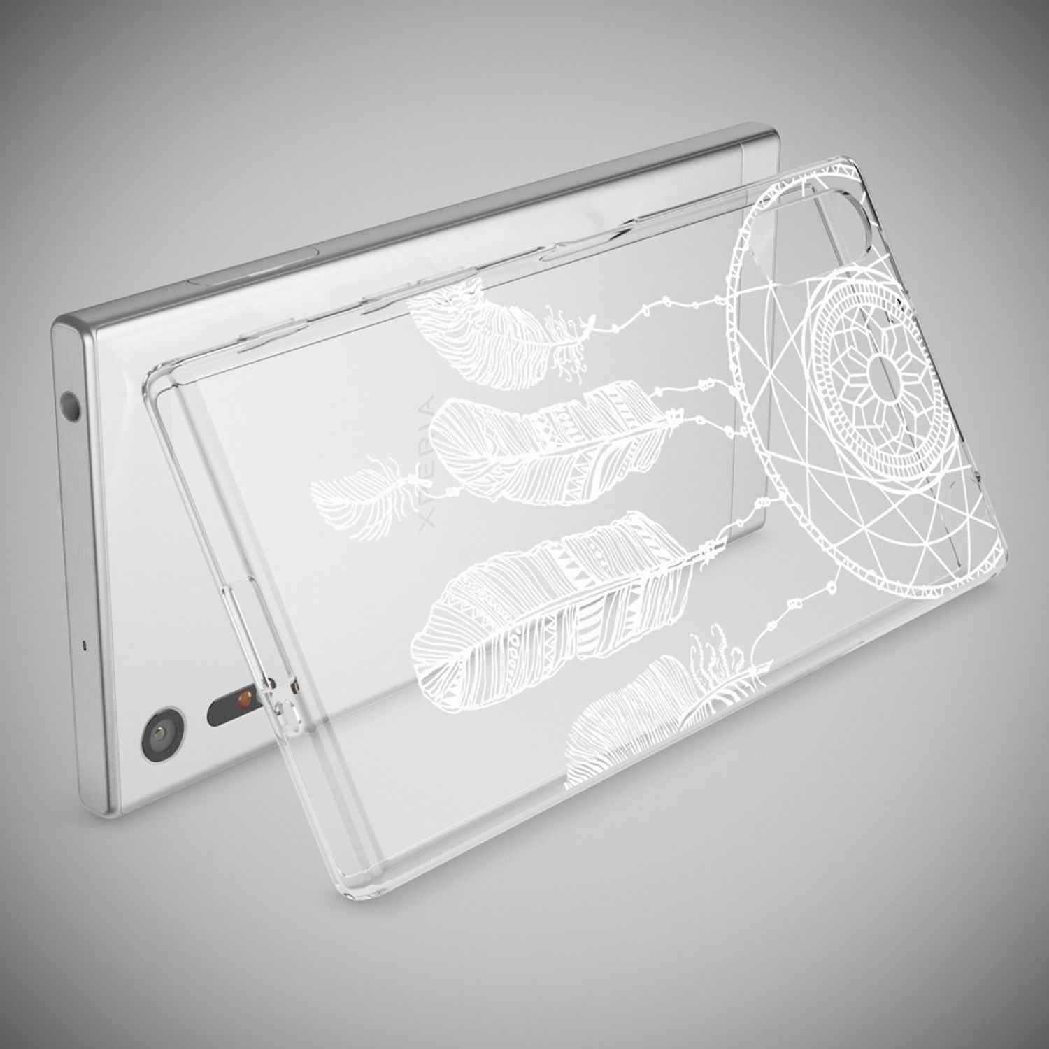 Sony Xperia XZ Handy Hülle von NALIA, Silikon TPU Motiv Case Cover Bumper Dünn