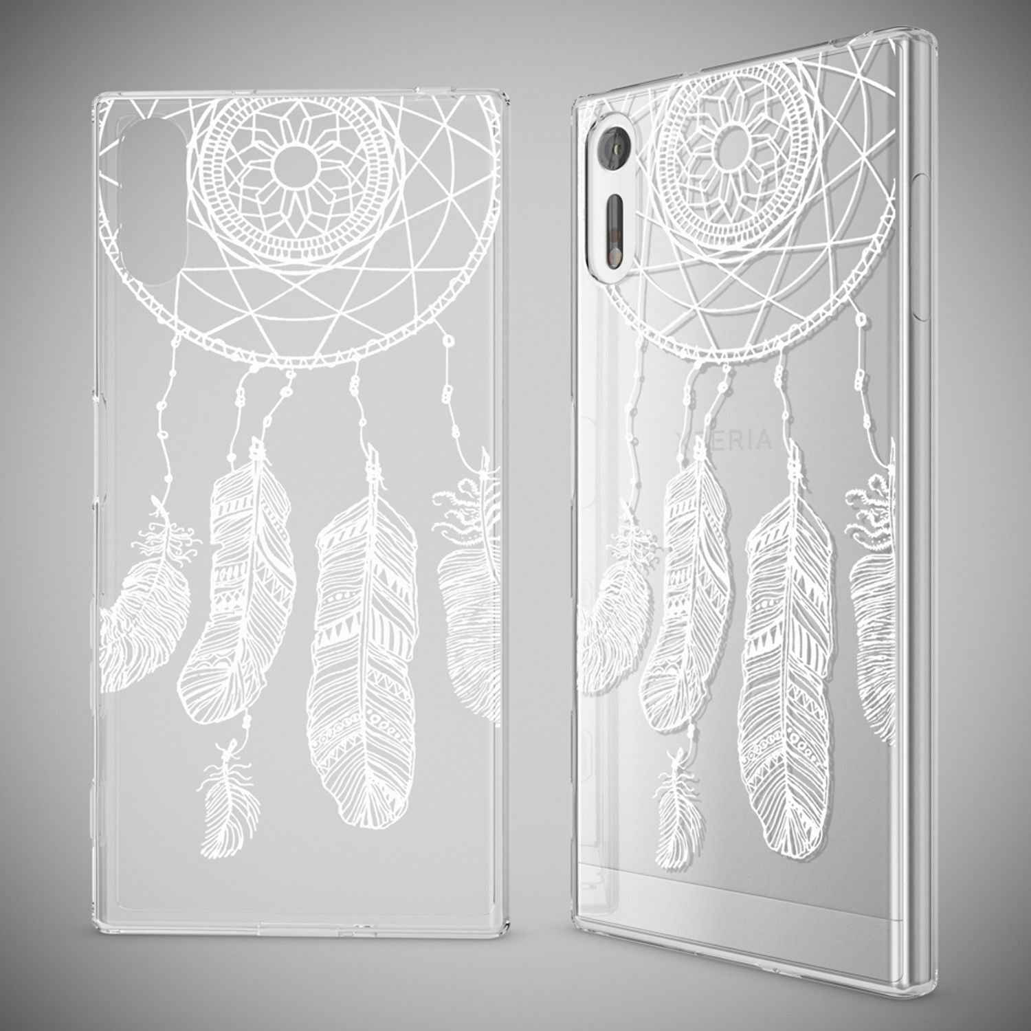 Sony Xperia XZ Handy Hülle von NALIA, Silikon TPU Motiv Case Cover Bumper Dünn