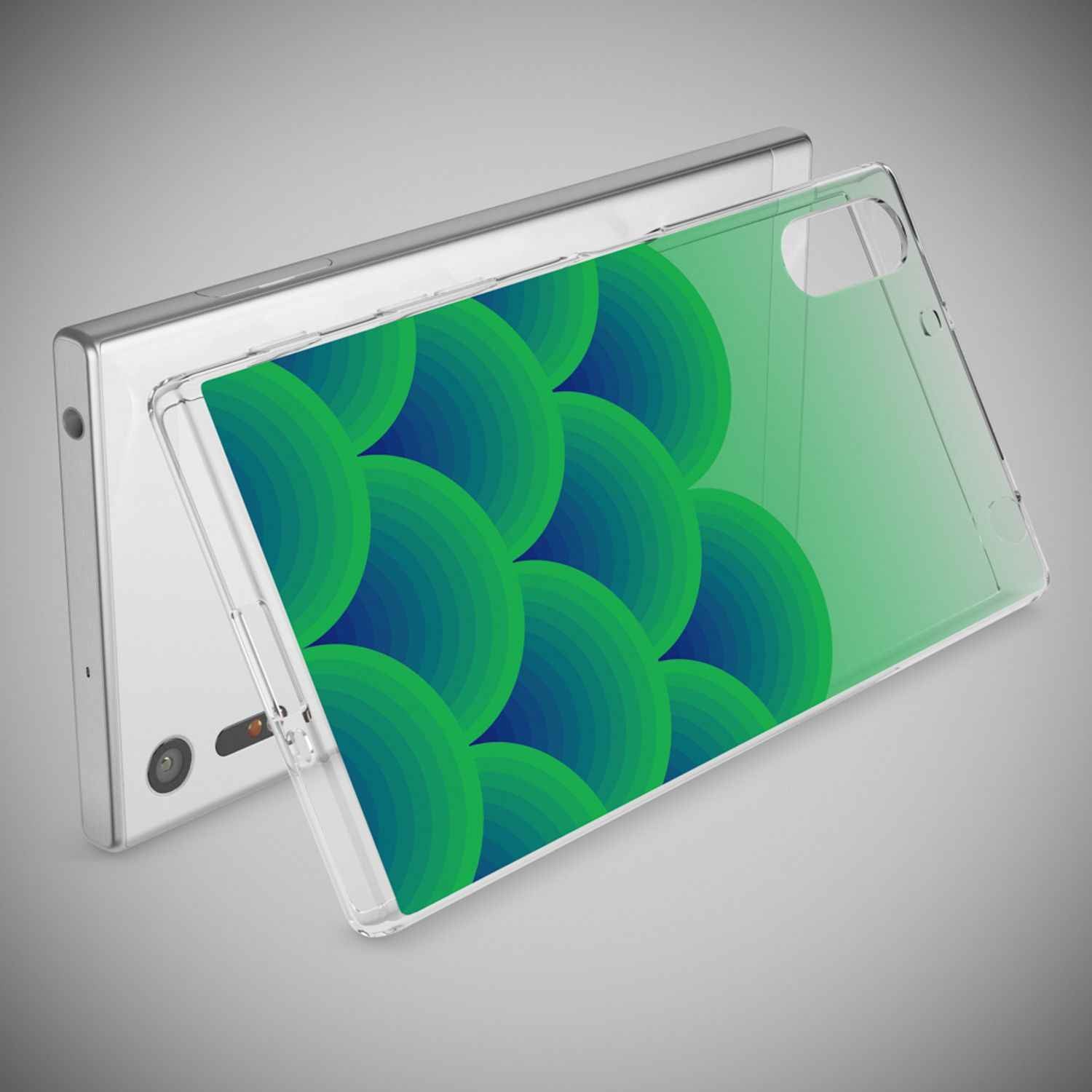 Sony Xperia XZ Handy Hülle von NALIA, Silikon TPU Motiv Case Cover Bumper Dünn