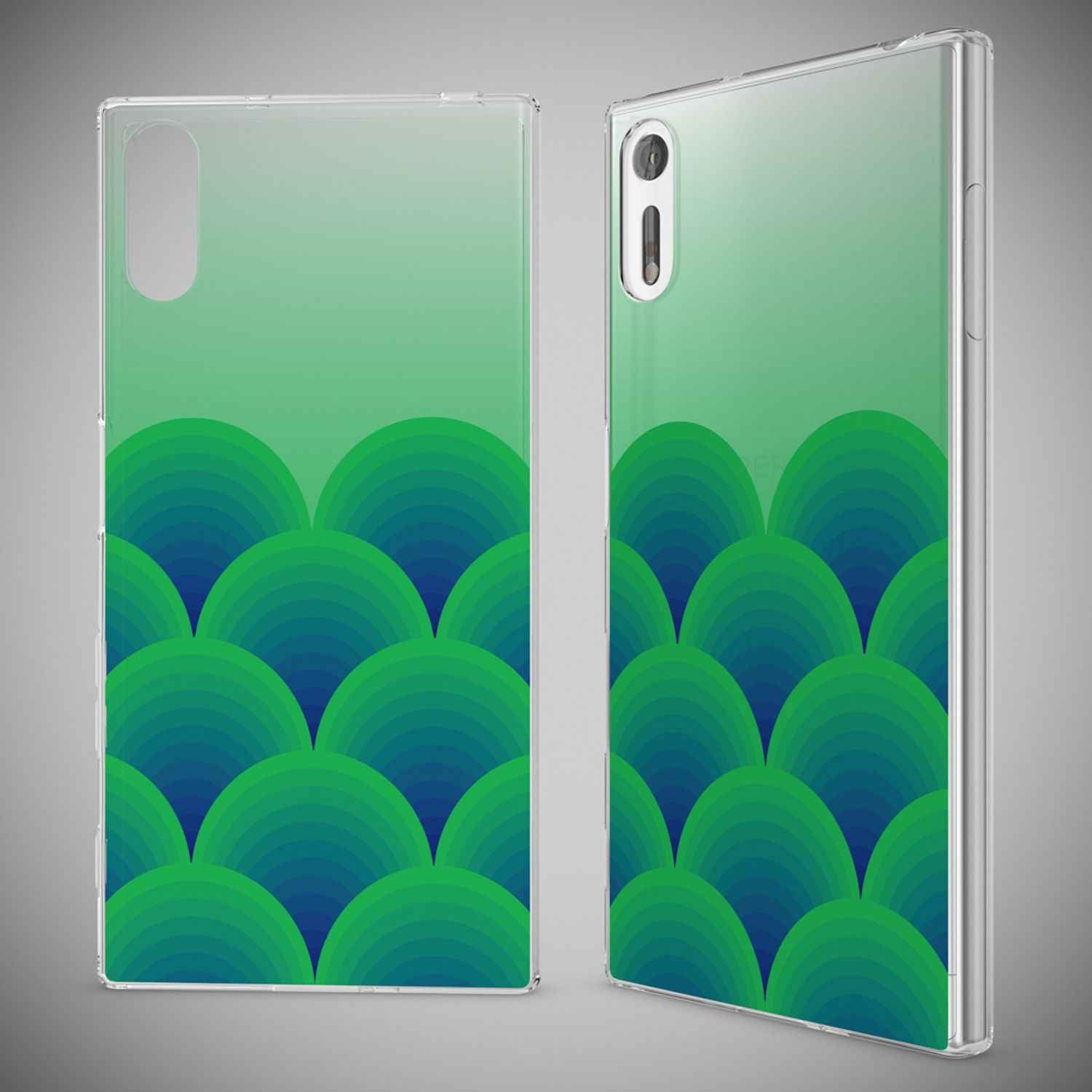 Sony Xperia XZ Handy Hülle von NALIA, Silikon TPU Motiv Case Cover Bumper Dünn