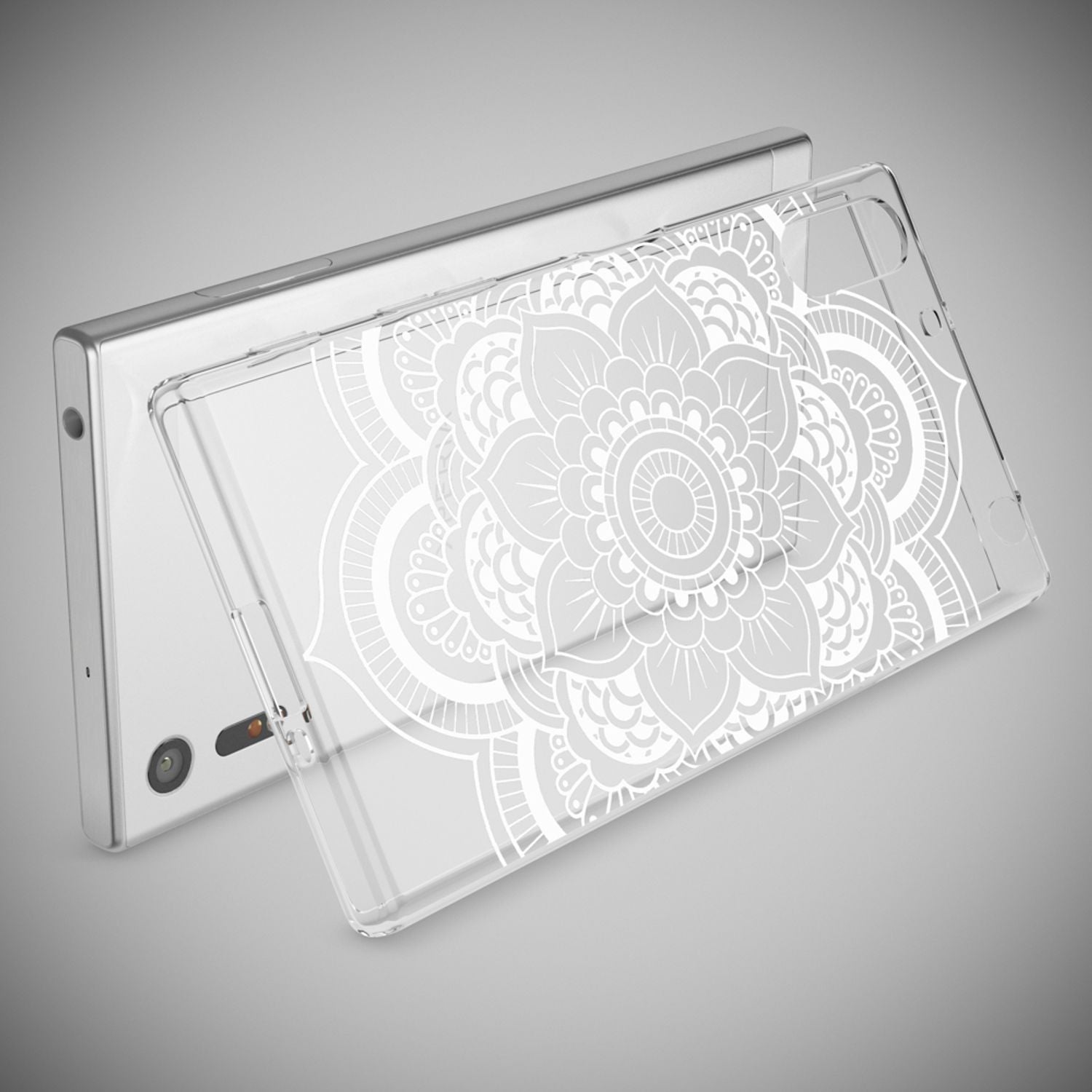 Handyhülle TPU Silikon transparent mehrfarbig für Sony Xperia XZ | NALIA Berlin