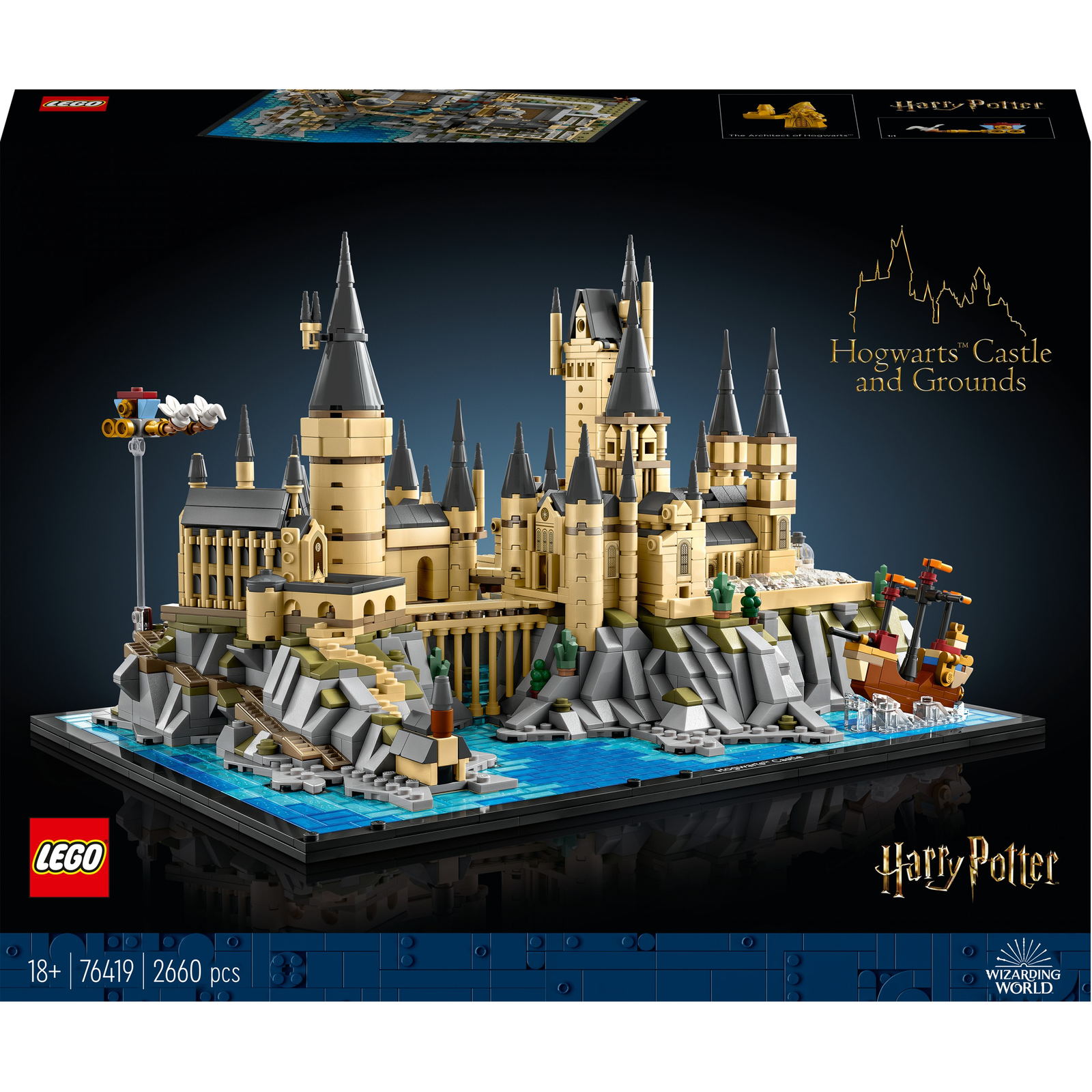 SOP LEGO Harry Potter Schloss Hogwarts mit Schlossgelände 76419 (76419)-0