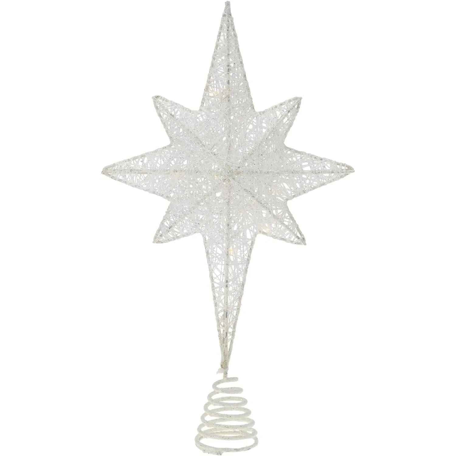 Tannenbaumspitze weiß LED Weihnachtbeleuchtung Tannenbaumbeleuchtung