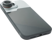 Makro Linse 2.8x HD mit Hartschale schwarz für iPhone 14 Pro Max | System-S