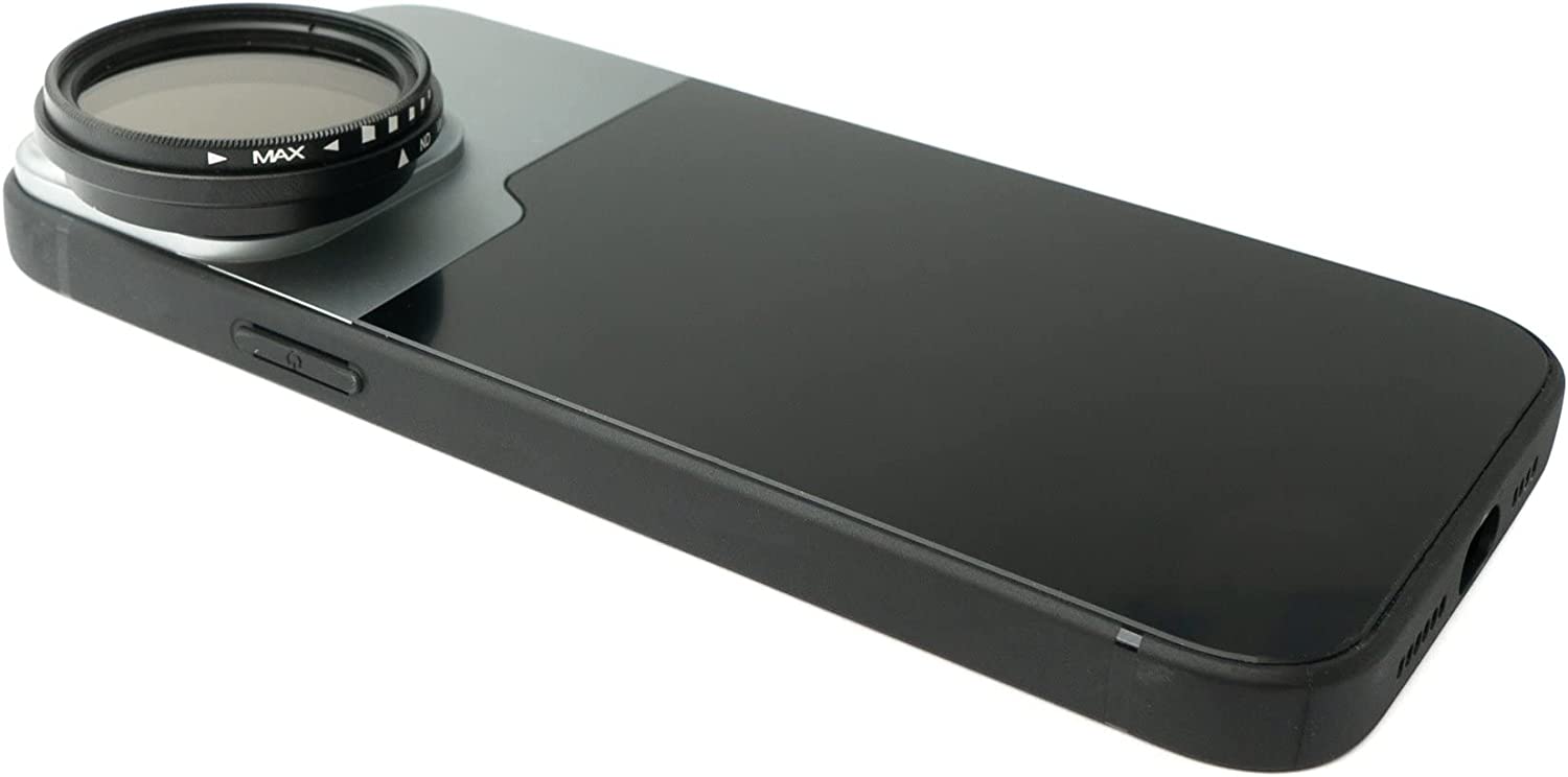 Variabler ND-Filter 37 mm 2-4000 Neutraldichte für iPhone 14 Pro Max | System-S