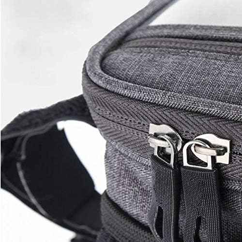 SYSTEM-S Fahrrad Tasche Lenker Befestigung wasserfest mit Flaschenhalter in Schwarz