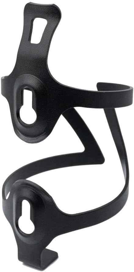 SYSTEM-S Fahrrad Flaschenhalter Halterung Befestigung aus Metall in Schwarz