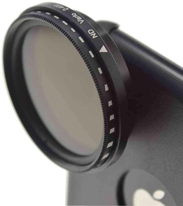 System-S Vario Graufilter Neutraldichtefilter ND-Filter ND2-400 37mm Linse Objektiv für iPhone XR