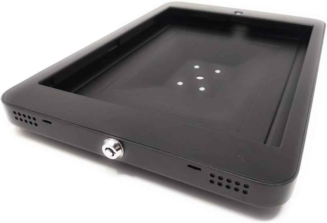 System-S Abschließbare Wandhalterung für iPad Pro 12,9 Zoll (nur 2018) in Schwarz