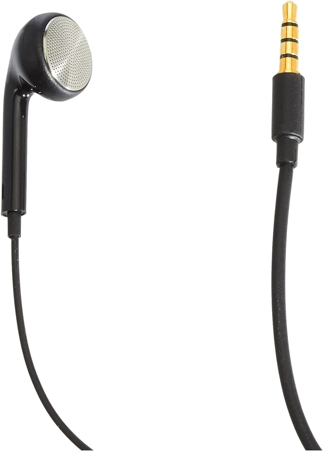 Mono Headset Einohr mit Mikrofon und Fernbedienung 95 cm Kabel schwarz