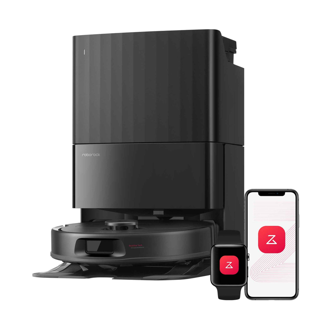 Roborock Qrevo S Pro Saug- und Wischroboter – Saugkraft von 18.500 Pa und Multifunktions-Dockingstation