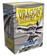 Dragon Shield Kartenhüllen 63 x 88mm Sleeves Silver (100)