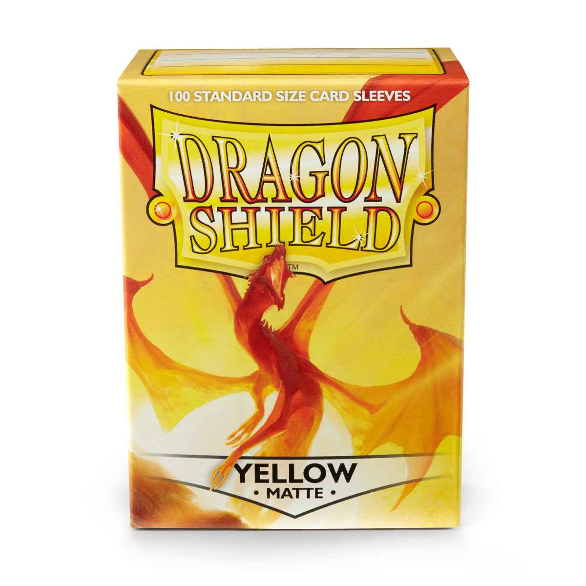Dragon Shield Kartenhüllen 63 x 88mm Matte Sleeves Yellow (100)