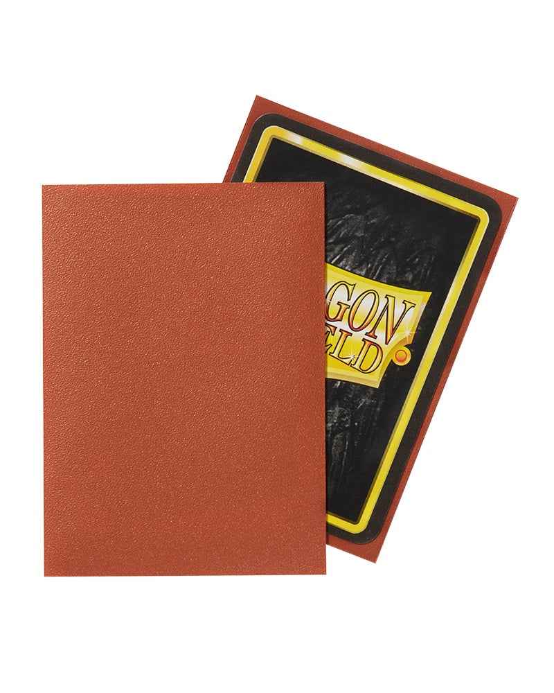 Dragon Shield Kartenhüllen 63 x 88mm Matte Sleeves Copper (100)