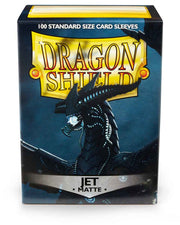 Dragon Shield Kartenhüllen 63 x 88mm Matte Sleeves Jet (100)
