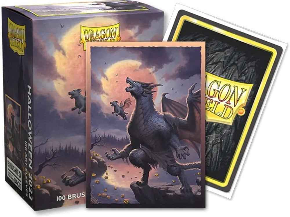 Dragon Shield: Brushed Art Halloween 2023 (100)