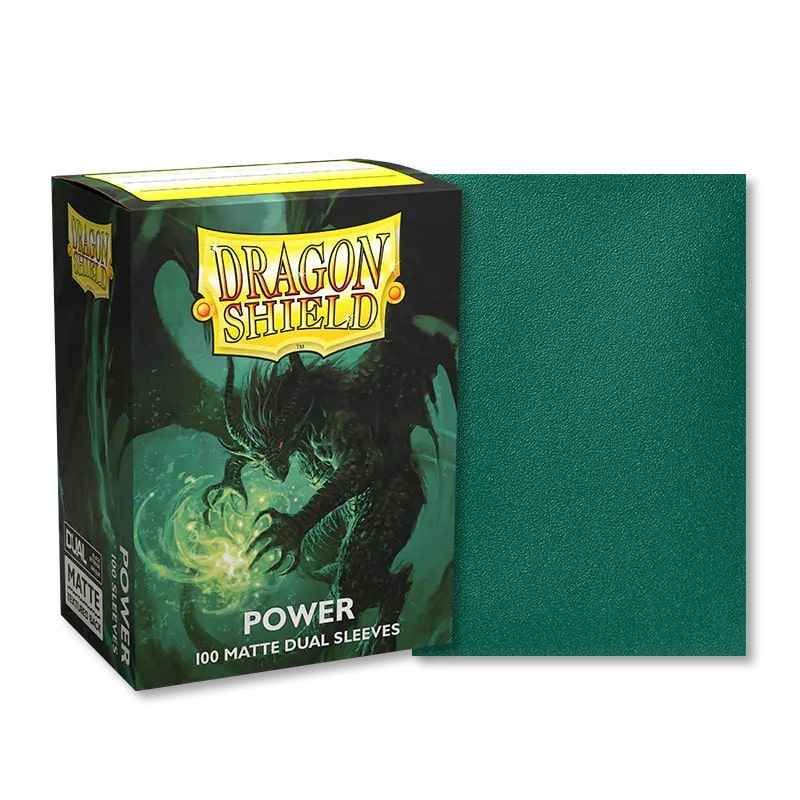 Dragon Shield: Matte – Dual Power (Metallic Green)