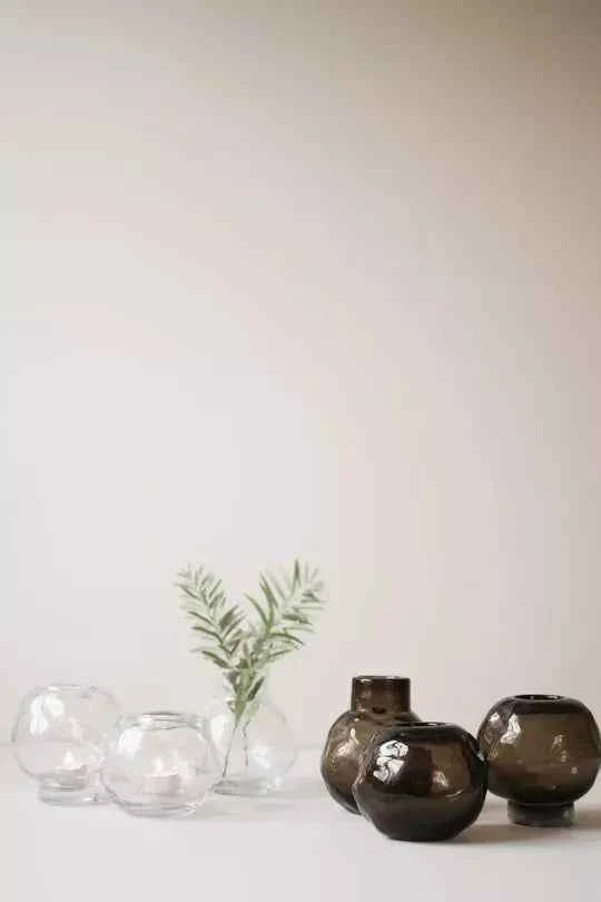 "Bunch" - mini Vase - Glas - Transparent - 12cm