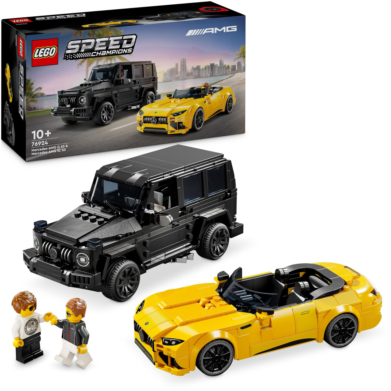 LEGO® Speed Champions 76924 Mercedes-AMG G 63 és Mercedes-AMG SL 63 (5702017583976)-0