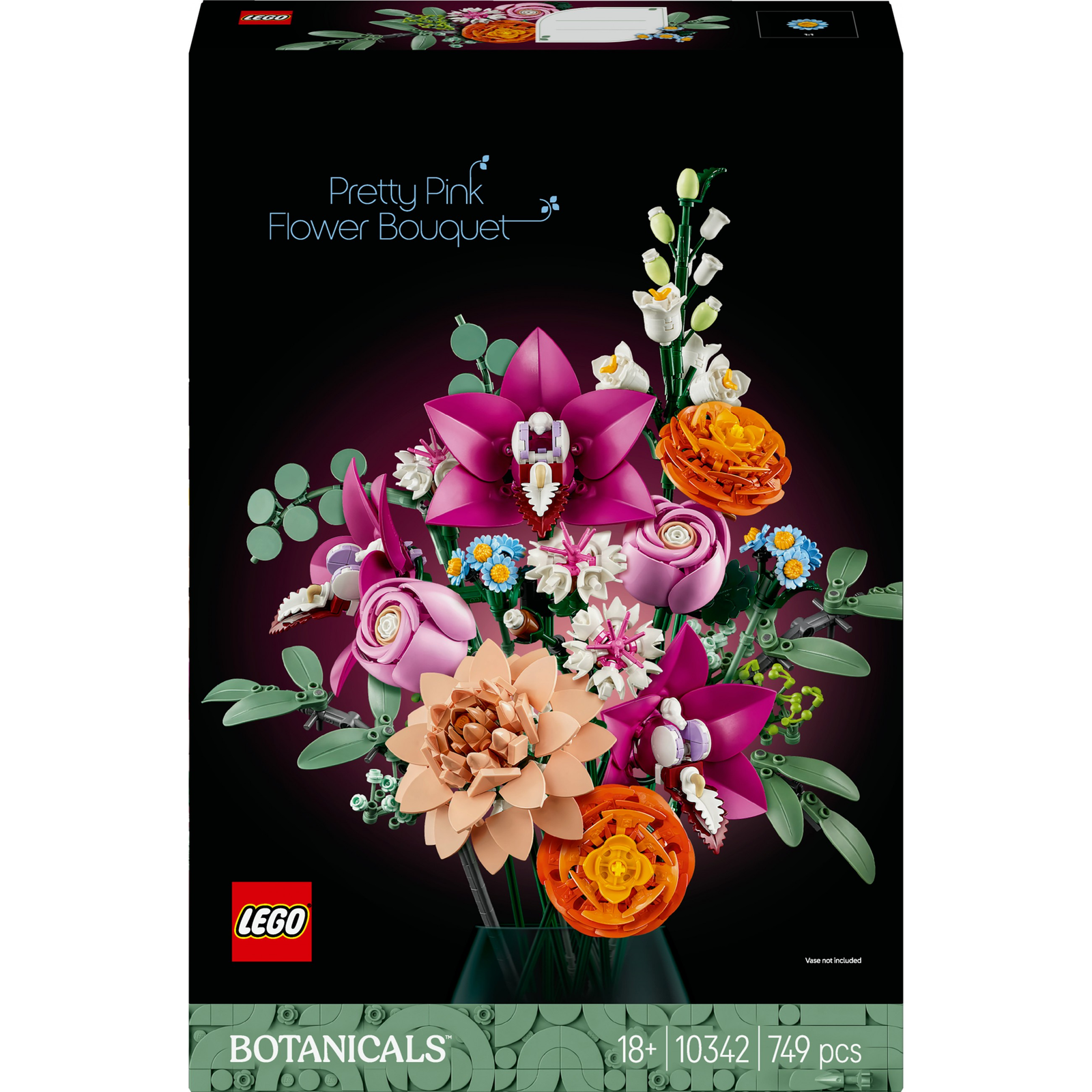 LEGO® Botanicals Rózsaszín virágcsokor 10342 (10342)-0