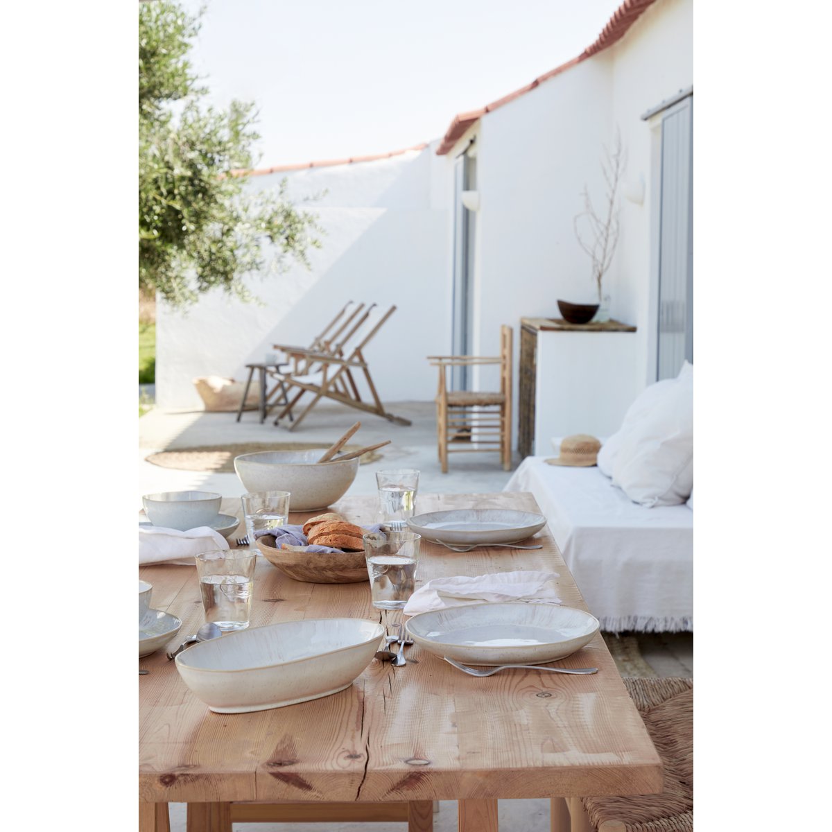 EIVISSA Salt White Tasse 440ml, ideal für Kaffee und Tee