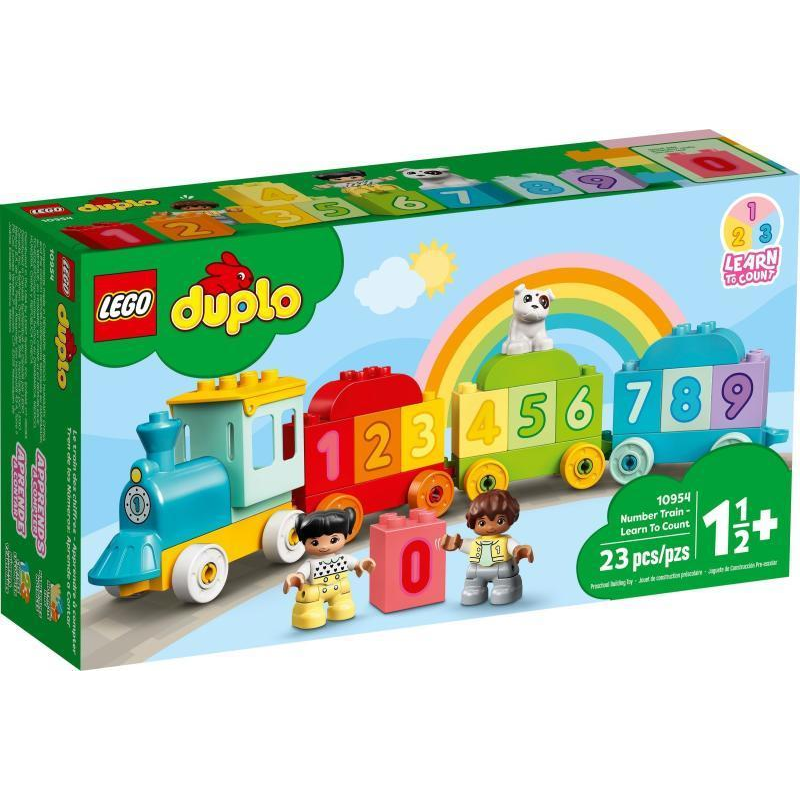 LEGO DUPLO - Számvonat - Tanulj meg számolni (10954)-0