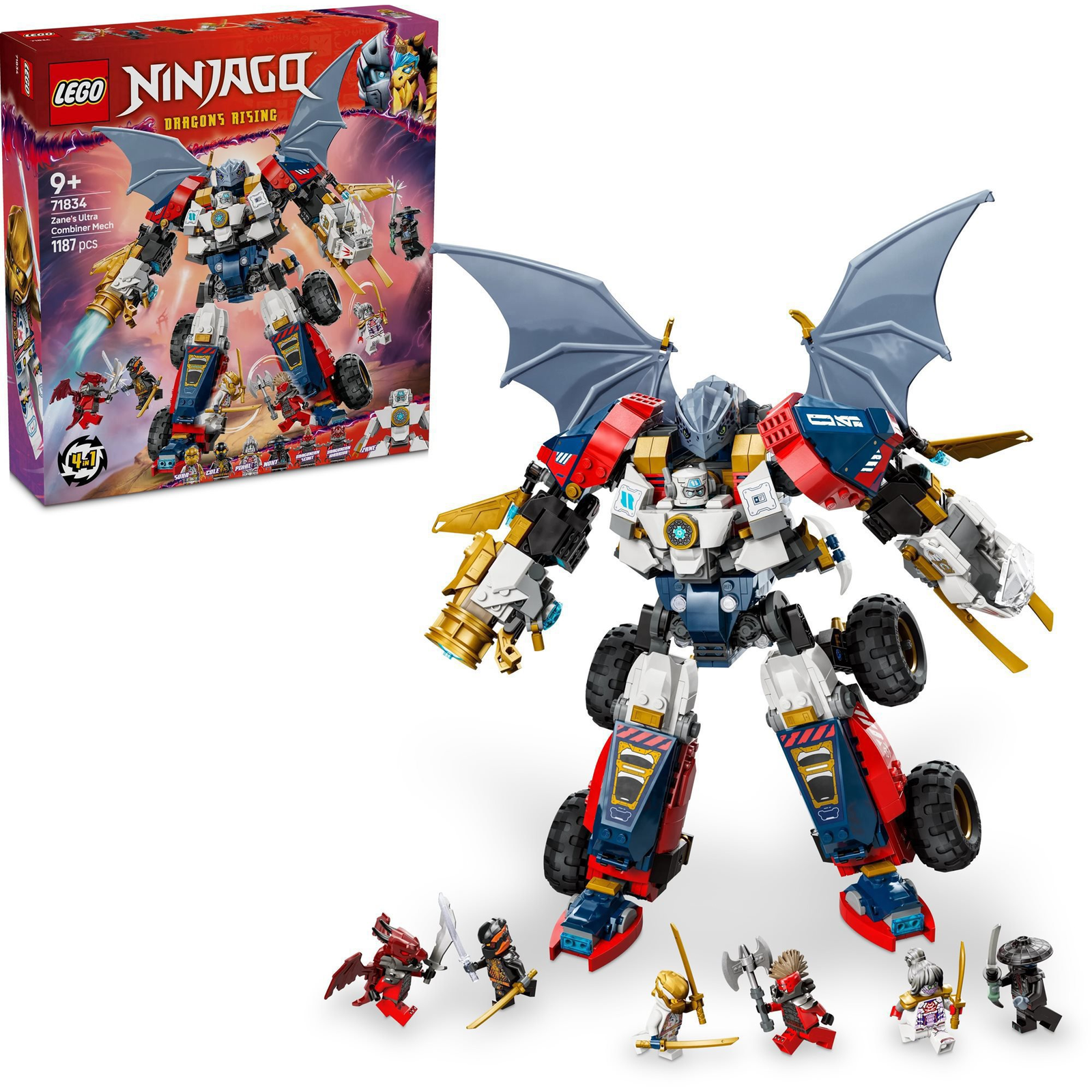 LEGO® NINJAGO® Zane kombinálható ultra robotja 71834 (5702017815695)-0