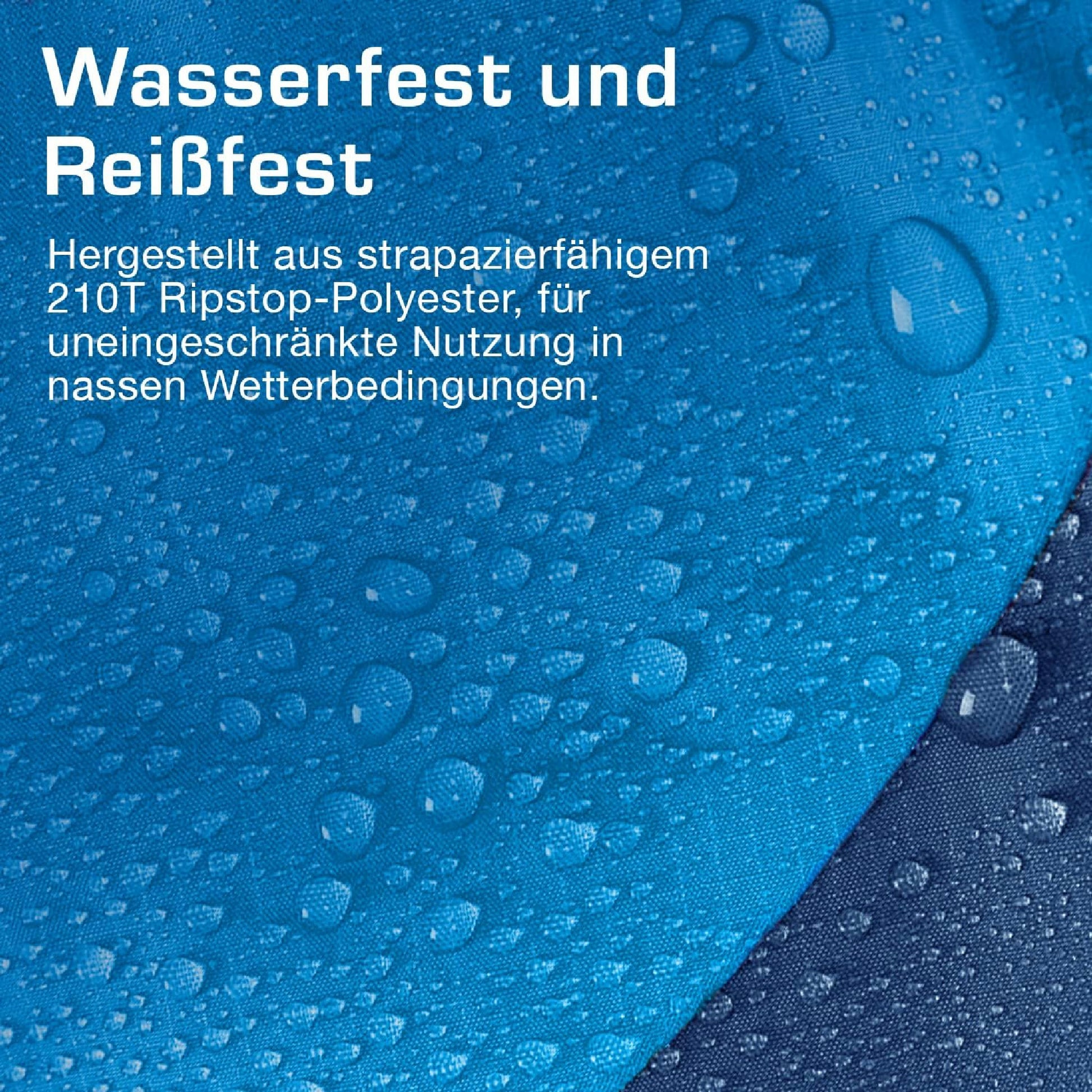 Active Era Sac de Couchage Rectangulaire 3-4 Saisons 0-15°C avec Sac de Compression pour Adultes et Enfants - Duvet Léger, Chaud, Imperméable, Jumelable - Bleu Hauptansicht