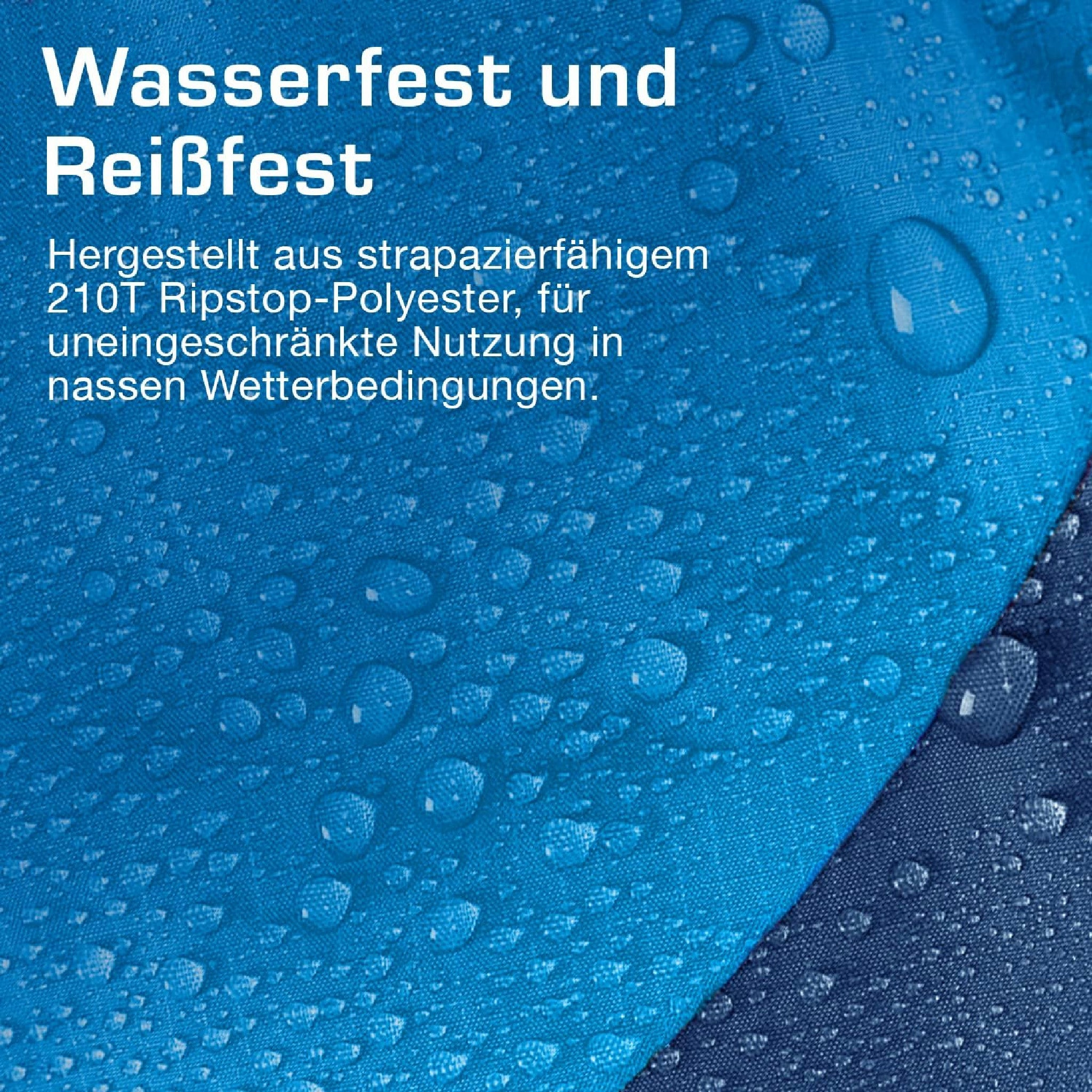 Active Era Sac de Couchage Rectangulaire 3-4 Saisons 0-15°C avec Sac de Compression pour Adultes et Enfants - Duvet Léger, Chaud, Imperméable, Jumelable - Bleu Hauptansicht