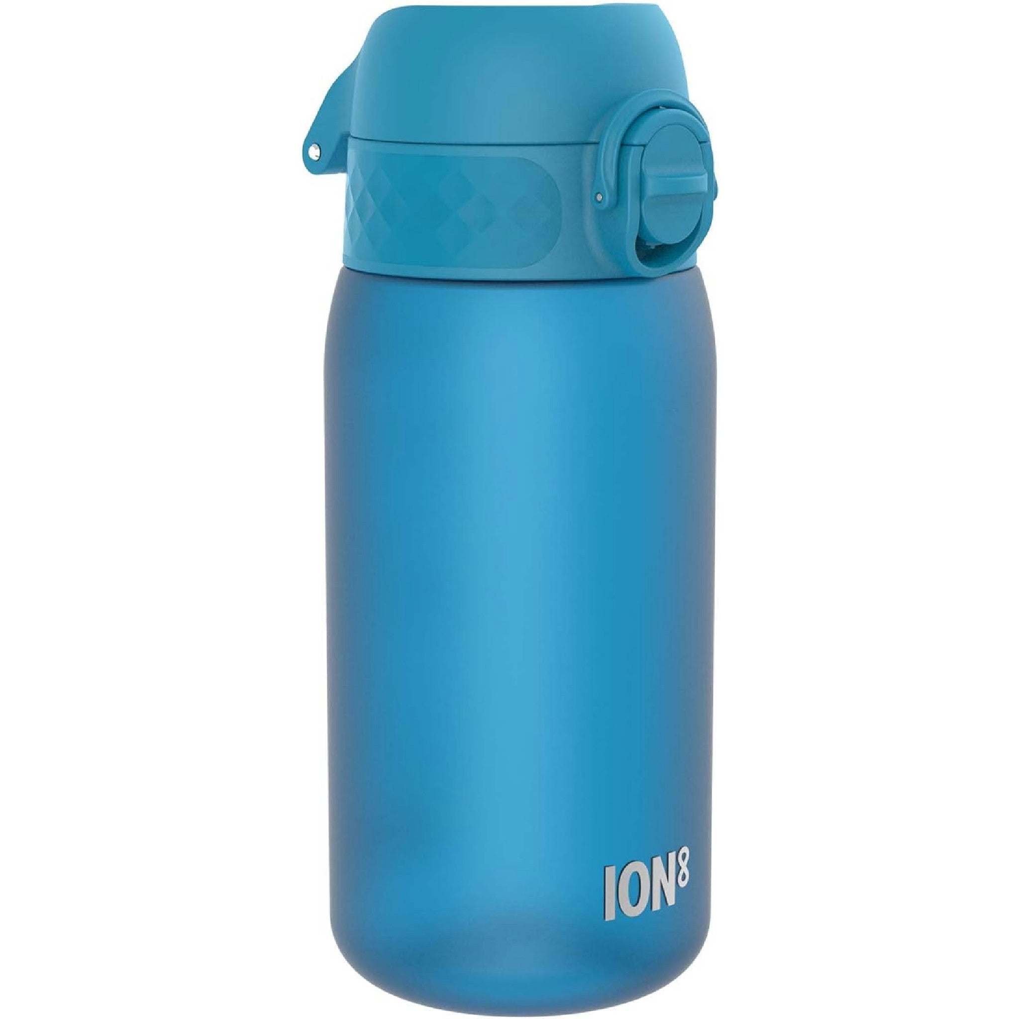 Ion8 Gourde Enfant, 350ml, Anti-Fuite, Facile à Ouvrir, Verrouillage Sécurisé, Lavable en Lave-Vaisselle, Sans BPA, Poignée de Transport, Facile à Nettoyer, Carbone Neutre, Bleu Hauptansicht