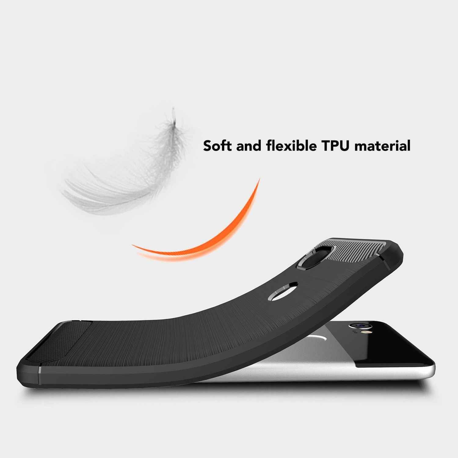 Google Pixel 2 XL Handy Hülle von NALIA, Dünnes Silikon Cover Case Phone Bumper