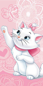Aristocats Marie Handtuch Baumwolle Strand Badetuch 70x140cm
