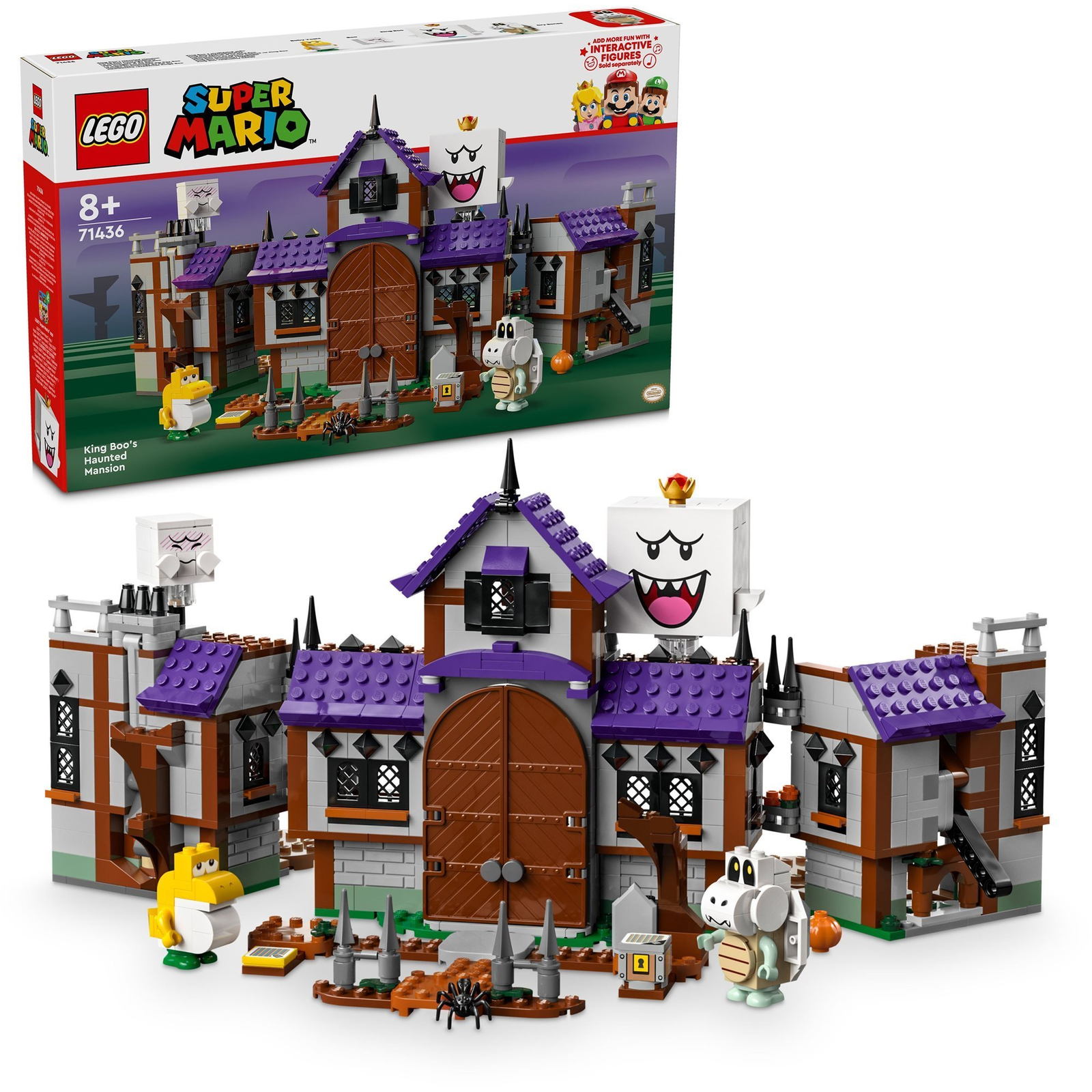 LEGO® Super Mario™ King Boo kísértetkastélya 71436 (5702017592459)-0