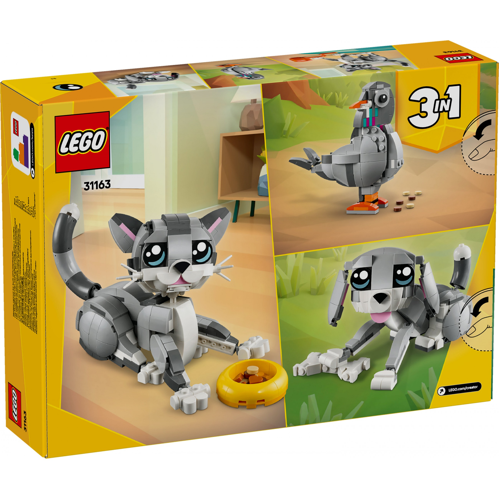 LEGO® Creator 3in1 Játékos cica 31163 (31163)-0