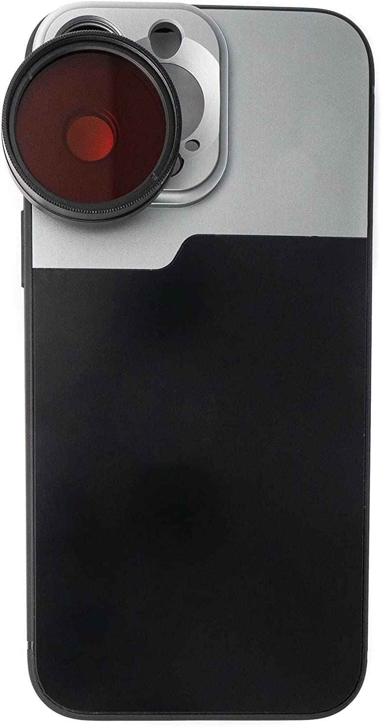 SYSTEM-S Farbfilter Set 37 mm 6 Stück Farbe Filter für Fotografie für iPhone 14 Pro Max