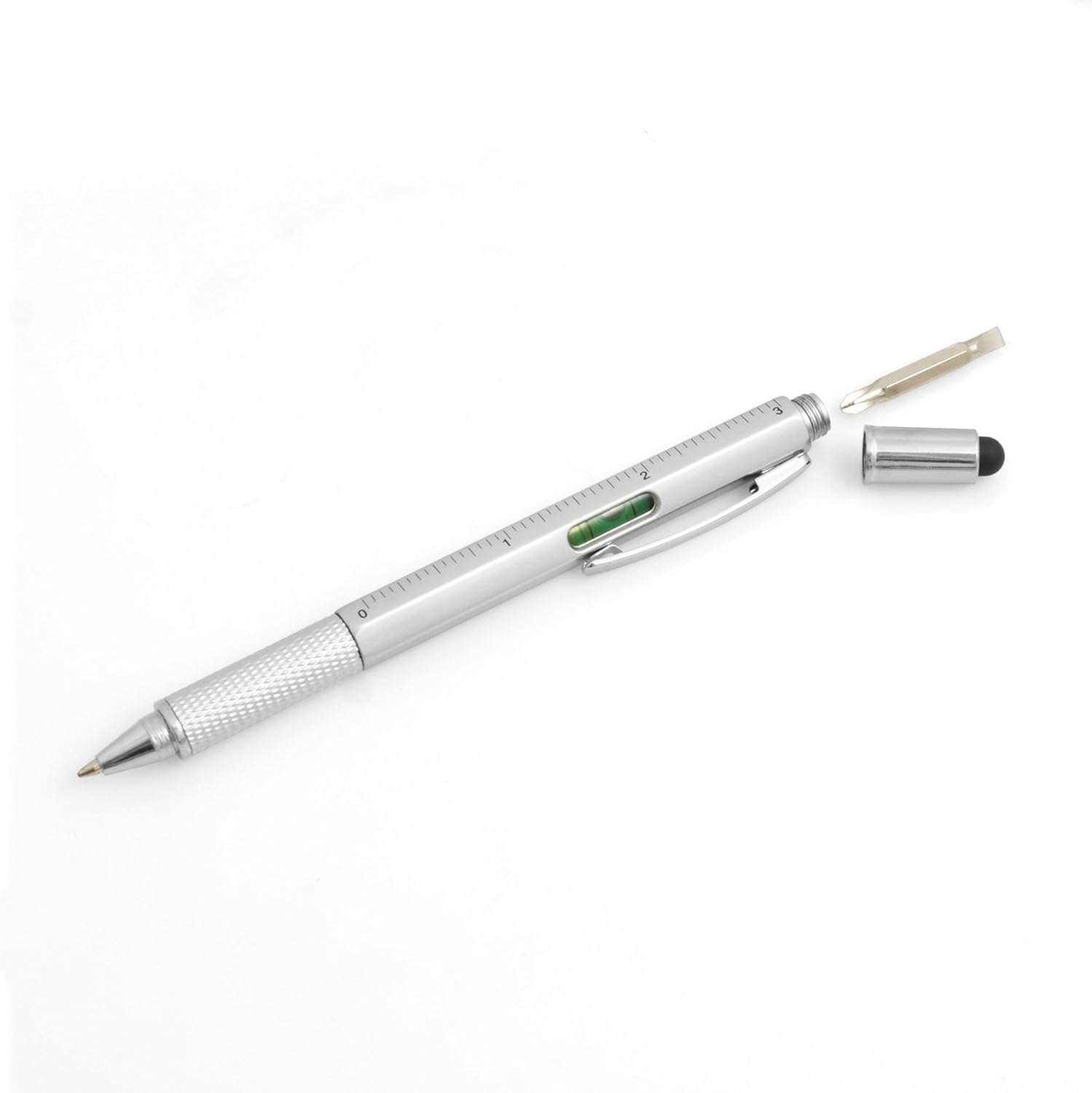 Eingabestift Silikon Silber 14.5 cm | System-S
