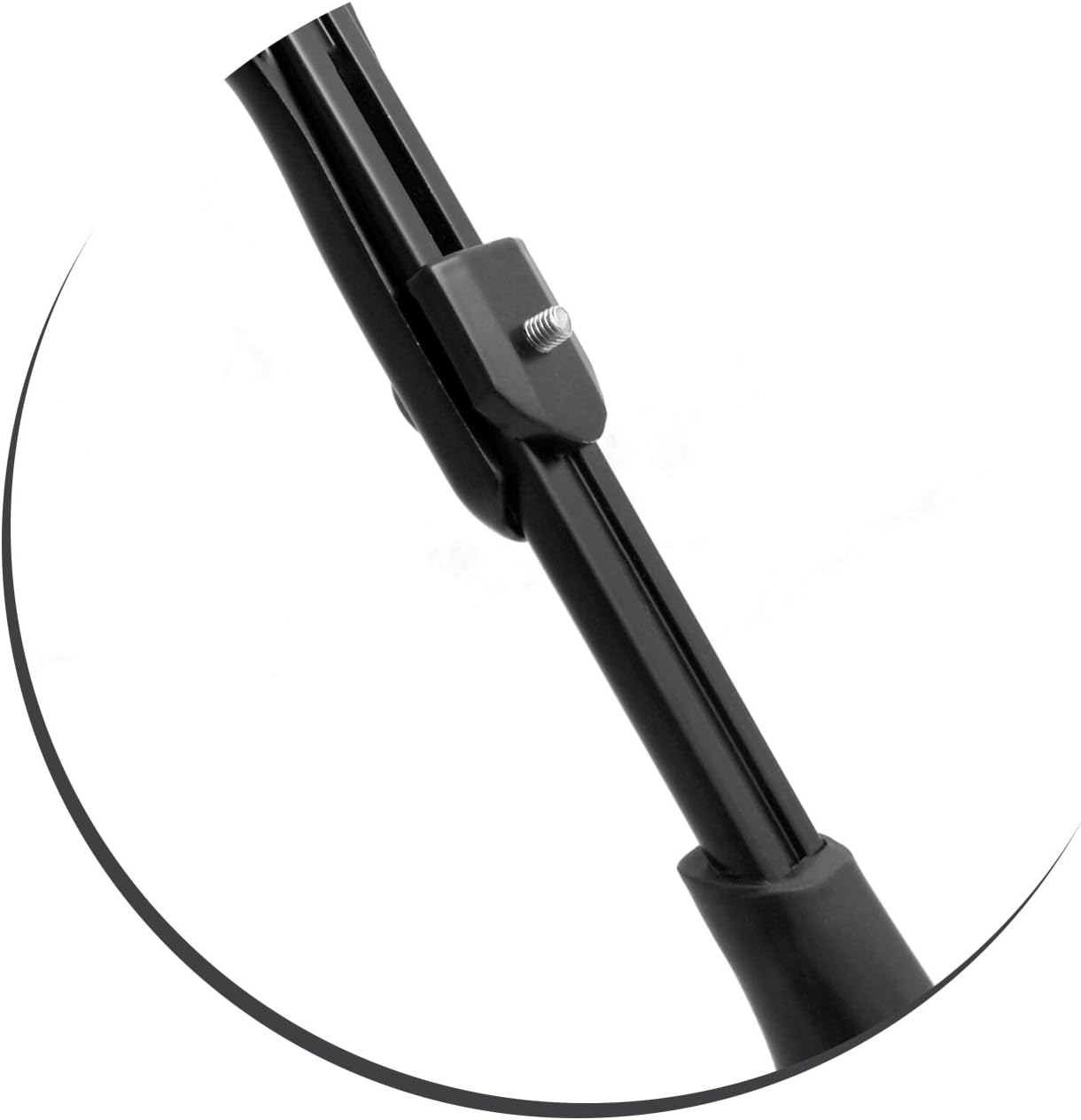 Fahrrad-Seitenständer Stahl schwarz 24-38 cm stufenlos | System-S