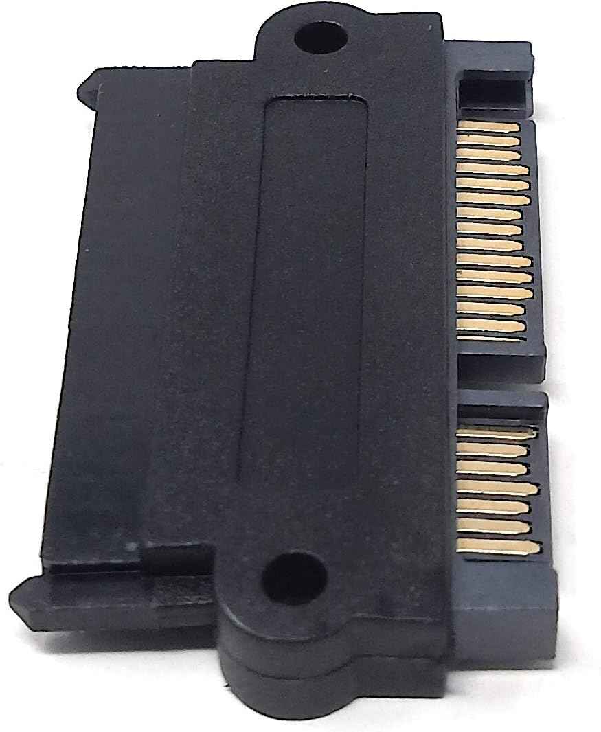 System-S SATA 22 Pin auf 7 Pin + 15-Pin-Stecker SATA Hard Disk Drive Raid Adapter Konverter